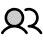 Icon representing satisfied customers of a typing center