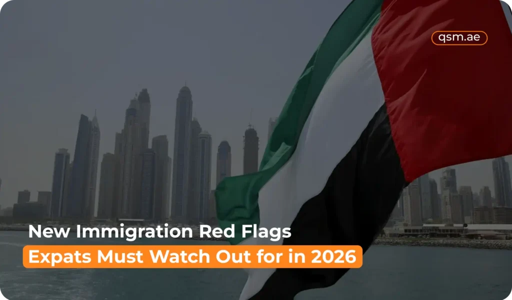 Quickplus consultant advising expat on UAE immigration compliance updates for 2026