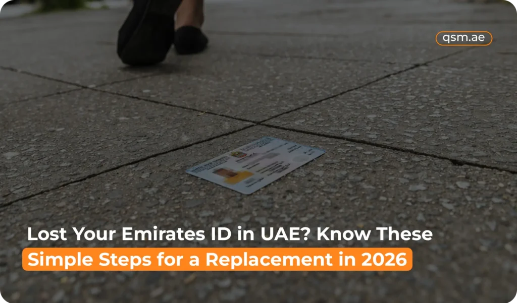 Steps for replacing a lost Emirates ID in UAE 2026
