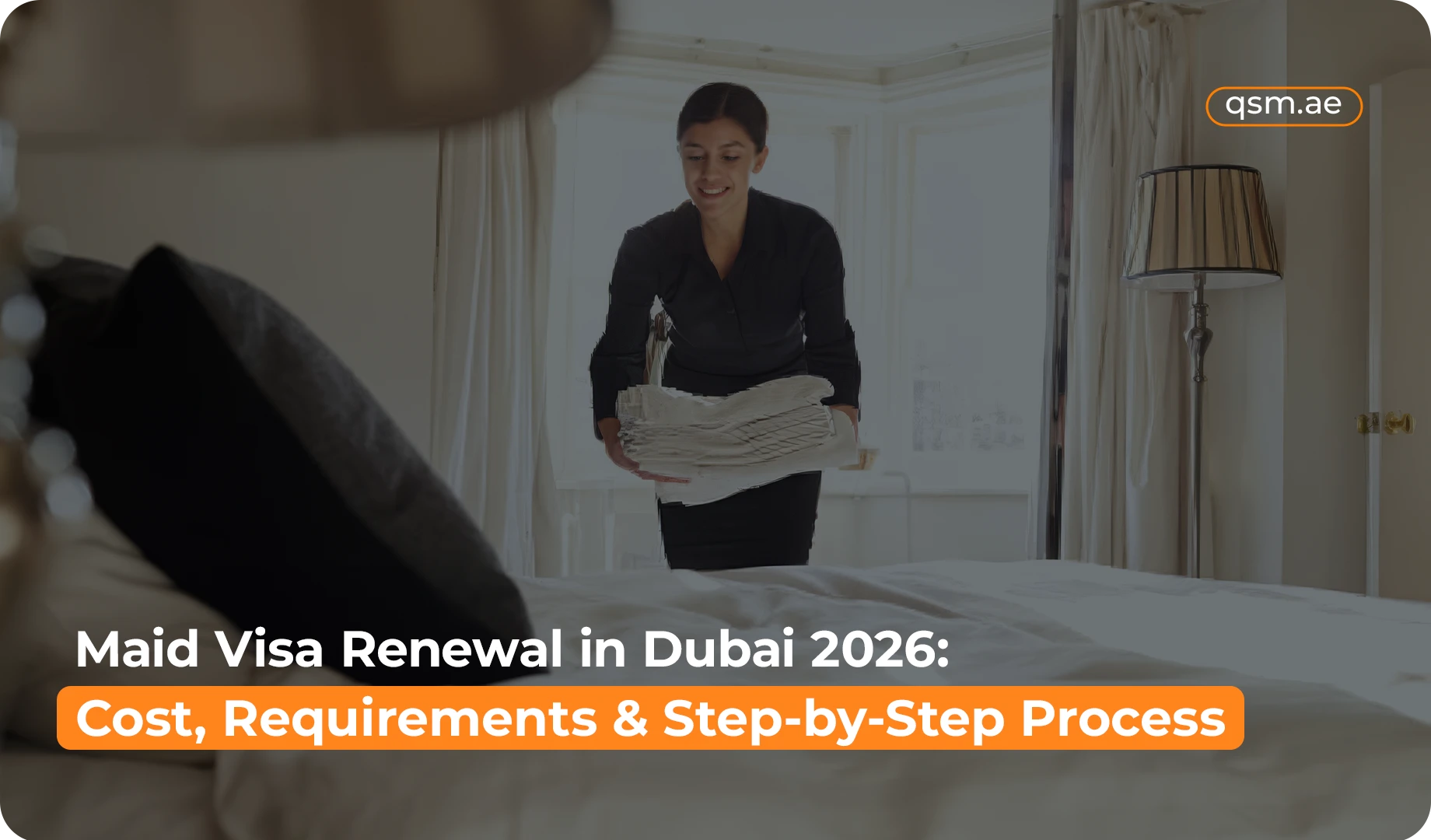 ponsor submitting documents for maid visa renewal in Dubai